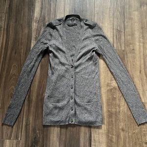 Club Monaco Cashmere blend sweater on grey
